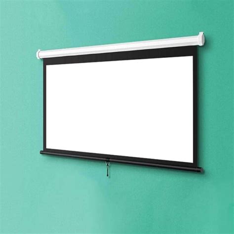 Projector Screen Fixed Frame Vs Pull Down