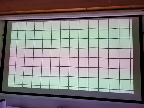 Projector Wavy Picture