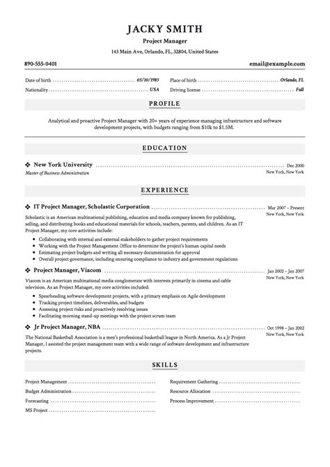 Project Manager Resume Examples & Writing tips 2021 (Free