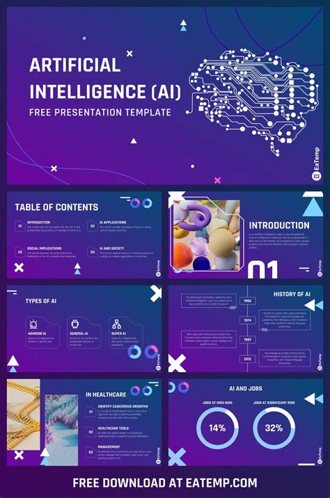 Artificial Intelligence PowerPoint Template on Behance