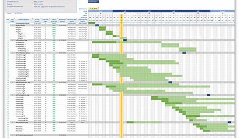 Projektplan Excel | Alle-meine-Vorlagen.de