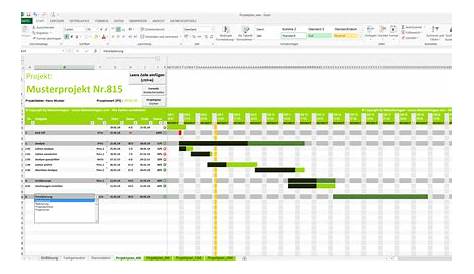Projektplan Excel Vorlage 2018 Kostenlos Schön Projektplan Excel