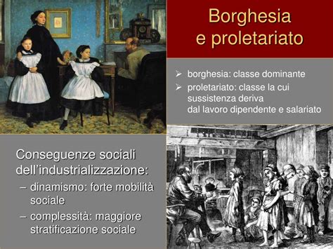 proletariato rivoluzione industriale