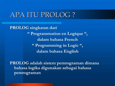 PPT Artificial Intelligence Programming in Prolog PowerPoint