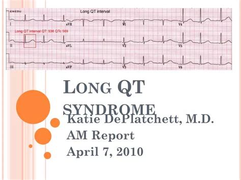 prolonged qt syndrome in children