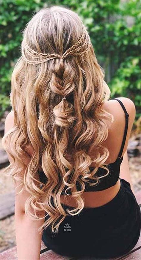 The Best Prom Hairstyles Down Ideas