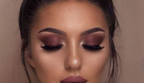 Prom Makeup Ideas For Maroon Dress Bridal With C073cpe119escuteiros