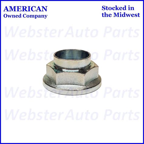 Promaster Axle Nut Size