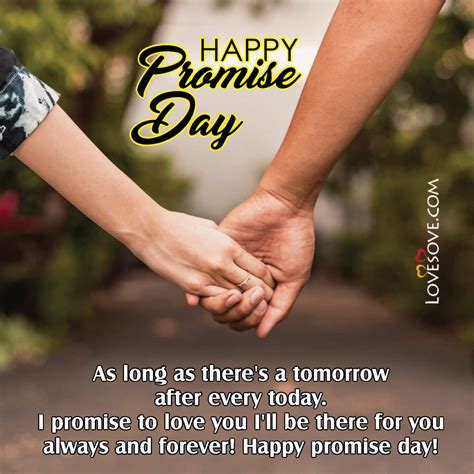 love is the happiness of today, Happy promise day