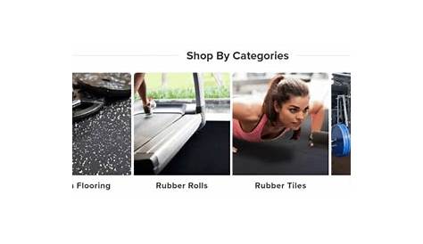 15mm Rubber Gym Flooring Wholesale Black with Red Fleck