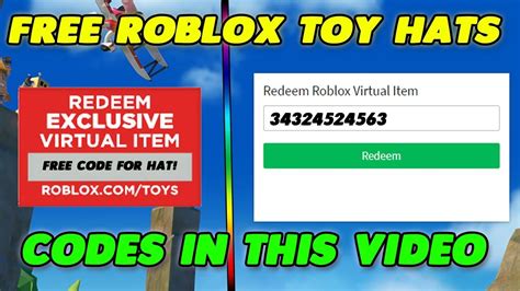 Roblox Redeem Code Toys