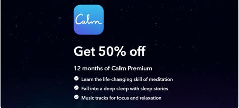 Promo Code For Calm App