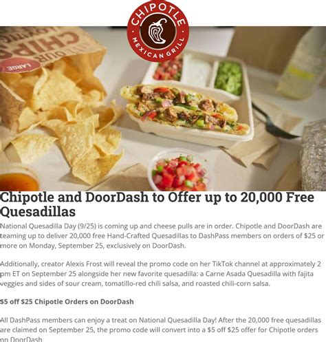 Promo Code For Free Delivery Chipotle