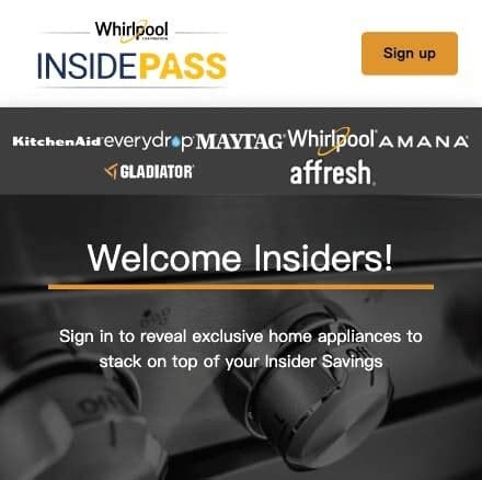 Promo Code For Whirlpool Inside Pass