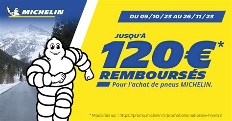 promo michelin promotion nationale hiver 23