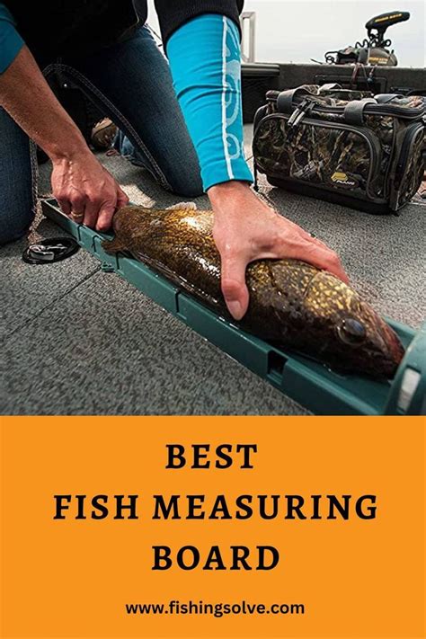 Promoting Conservation fish measuring board