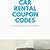 promotion codes for car rentals