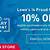 promotional code for lowe's discount military surplus