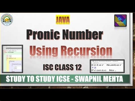 pronic number in java using recursion