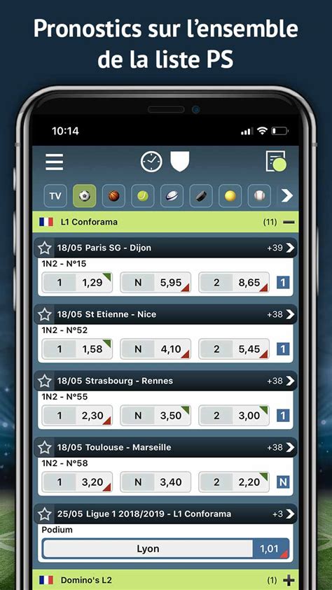 Pronosoft Application Iphone