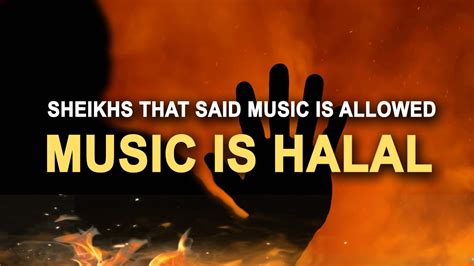 proof music is halal