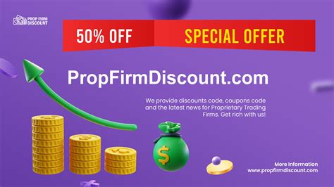 prop firm with 50% discount