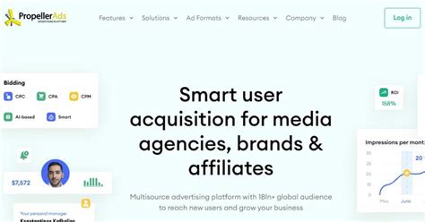 Propeller Ads Websites