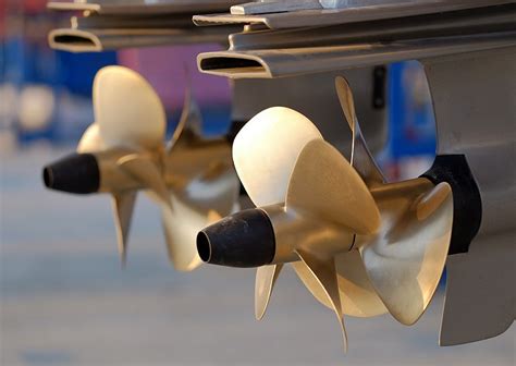 Propellers On A Boat