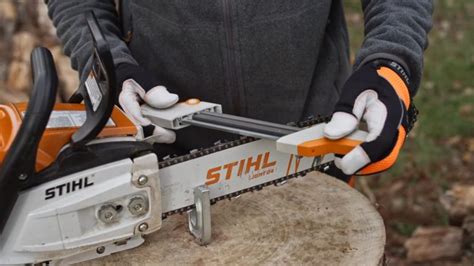 Proper Chainsaw Sharpening Technique