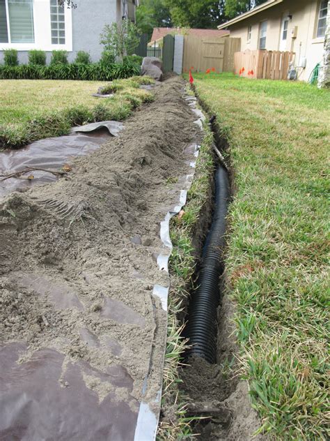 proper drainage