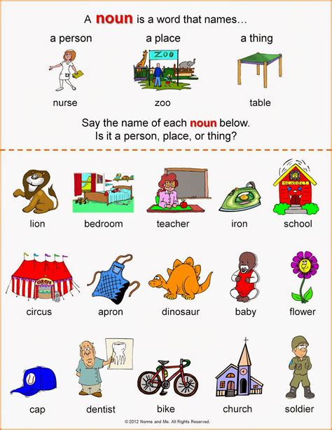 proper nouns for kids