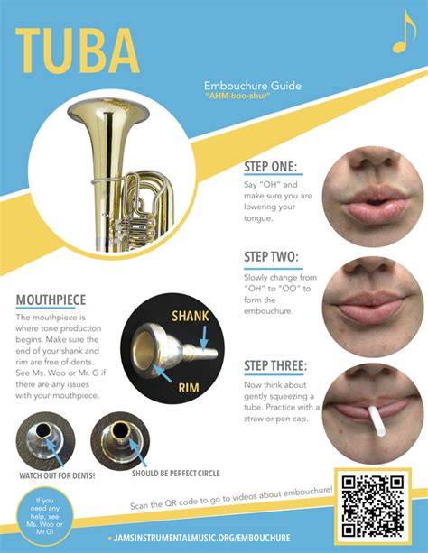 Proper Tuba Embouchure