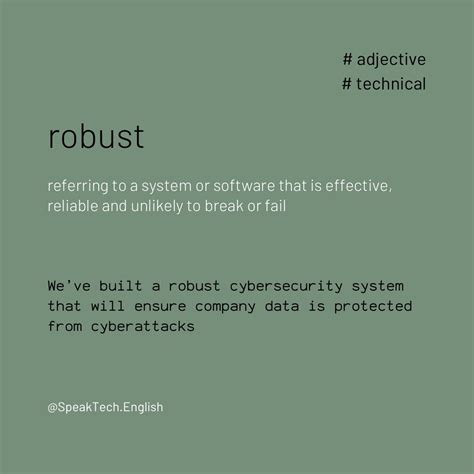 Proper Use Of Robust