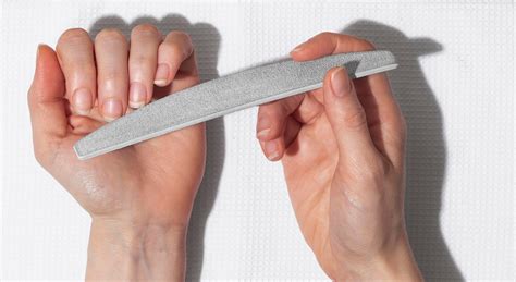 Properly File Nails