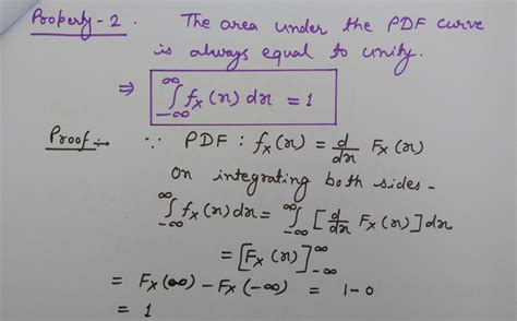 properties of a probability density function pdf