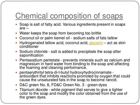 Properties Of Dish Soap