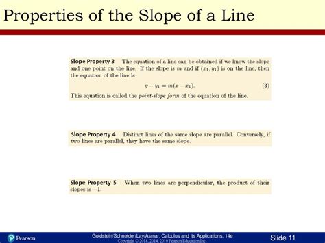 Properties Slope Of Line