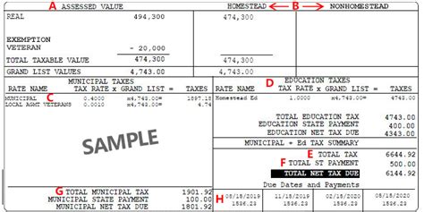 property tax bill maryland