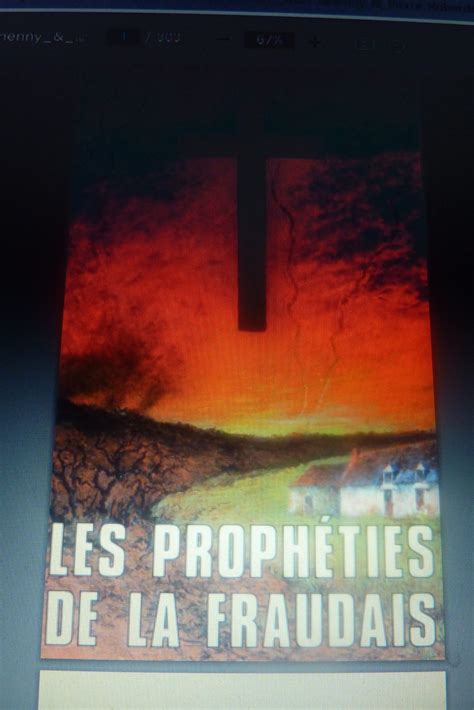 Famous Prophetie De La Fraudais New