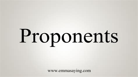 proponents meaning in marathi