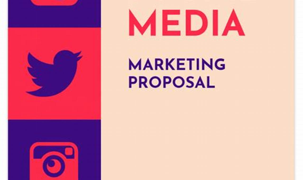 Proposal Template for Social Media Marketing
