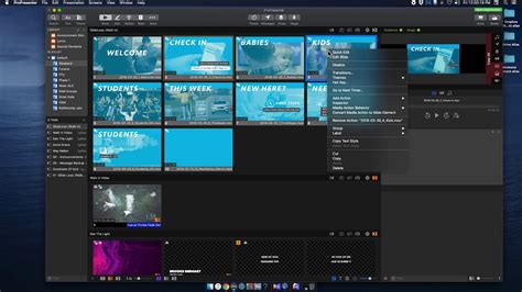 Propresenter 7 Loop Presentation