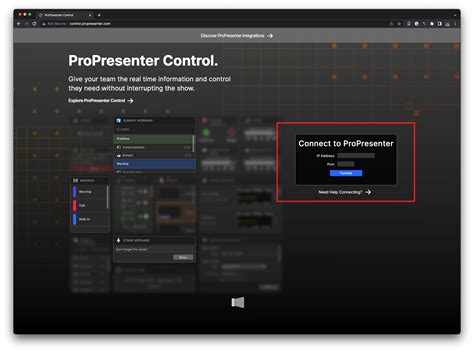 propresenter remote control