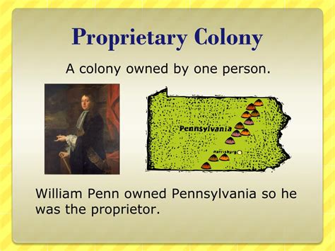 proprietary colony definition