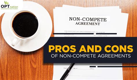 pros and cons of non compete agreements