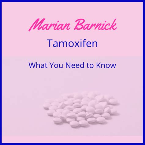 pros and cons of taking tamoxifen