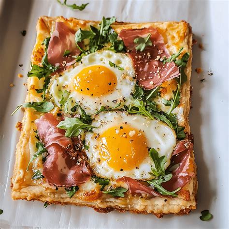 Prosciutto Egg Breakfast
