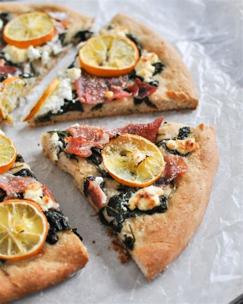 Prosciutto Meyer Lemon Pizza