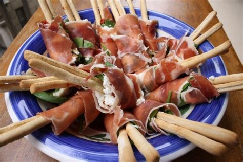 Prosciutto On Breadsticks