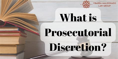 5 Ways Prosecutorial Discretion Works